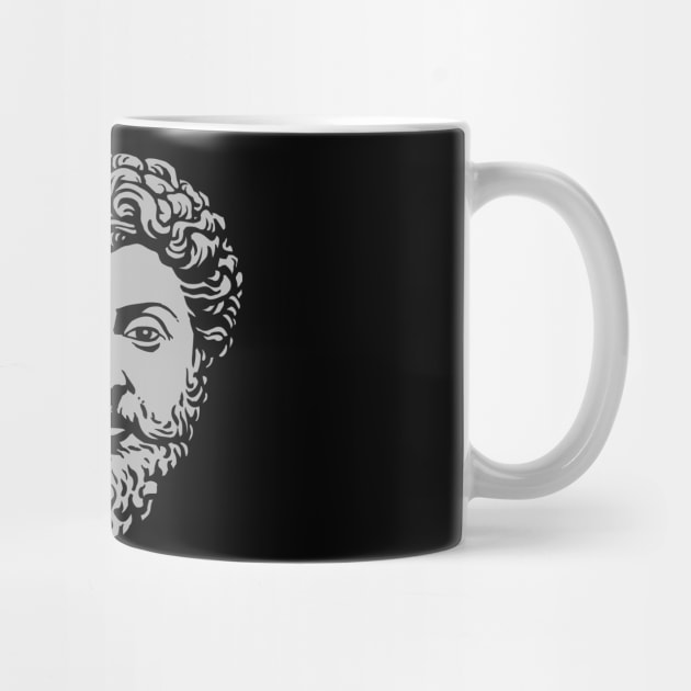 Marcus Aurelius Quote: Color Of Your Thoughts by Elvdant